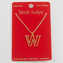 Prinç - 681 - Harfli - Csmo-tex - Kolye W Çok renkli