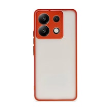 Xiaomi Redmi Note 13 Pro 5g Uyumlu Kılıf Montreal Silikon Kapak - Kırmızı