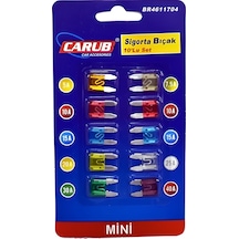 Oto Araba Mini Bıçak Sigorta Seti 10'lu Oto Araba Mini Bıçak Sigorta Seti 10'lu