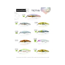 Nanıwaosakashı Tetıs 70mm 9.6g Sınkıng Maket Balık