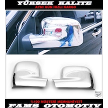 Vw T5 Caravelle Multivan Krom Ayna Kapağı 2 Prç 2003-2010 P.çelik