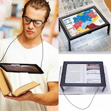 Nikula Led Işıklı Kitap Okuma Büyüteç