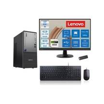 Lenovo ThinkCentre Neo 50T Gen 6 2713BD007WTR23F06 Ultra 7 265 24 GB 256 GB SSD RTX3050 27" Free Dos Masaüstü Bilgisayar + USB Bellek