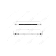 SVAC 600205 Arka Fren Hortumu 206 98-