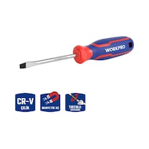 Workpro Wp221016 5.5x100mm Cr-v Manyetik Profesyonel Düz Tornavi