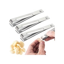 Adet Sarımsak Soyma Cımbızı, Paslanmaz Çelik Sarımsak Soyma Aleti Çok Renkli