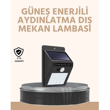 Enerji Tasarruflu Ve Otomatik Sensörlü Led Güneş Işığı - Dış Mekan Uyumlu Renkli