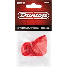 Jim Dunlop 47pxln Nylon Jazz Iıı Xl 6'lı Paket Pena Kırmızı