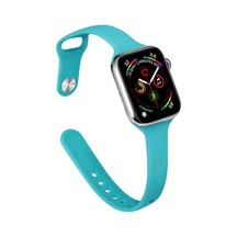 Apple Watch 42mm Klasik Kordon - Turkuaz Açık Mavi