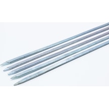 20 Adet - Yassı Domates Şiş + Kare Kuşbaşı Şiş - 50 Cm