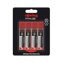 2 Adet Mın Rotring S.polımer 2b 0.7 4lu