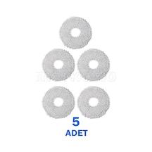 Arçelik Uyumlu 9178076417 Robot Süpürge Paspas Mop Bezi, 5 Adet