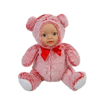 62581 Bebek Yüzlü Peluş Hayvanlar 35 Cm Pembe
