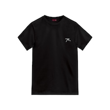 Raru Agnıtıo Erkek Pamuklu Siyah Günlük T-Shirt