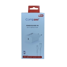 Compaxe CTA-200TI 20 W 5V 3A PD Şar Cihazı Seti 1 M