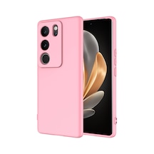 Mobilteam Vivo V29 5g Kılıf Mara Lansman Kapak - Pembe Pembe