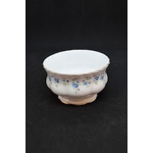 Memory Lane Bone China Antika Porselen Şekerlik/çerezlik 150 Ml Mavi