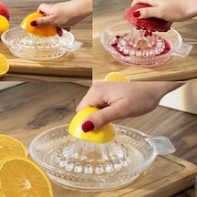 Kts0063-1 Cam Portakal Limon Sıkacağı Limonluk Portakal Sıkacağı - 100 Ml Çok Renkli