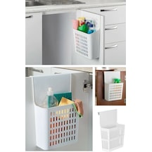 Dolap Içi Kapağa Asılabilir Organizer Dolap Düzenleyici Organizer Plastik Gri Diğer