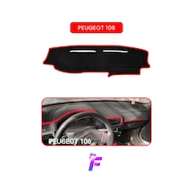 Peugeot 106 Uyumlu Torpido Örtüsü Güneşten Korur Kolay Montaj Tam Uyum Oto Aksesuar T69