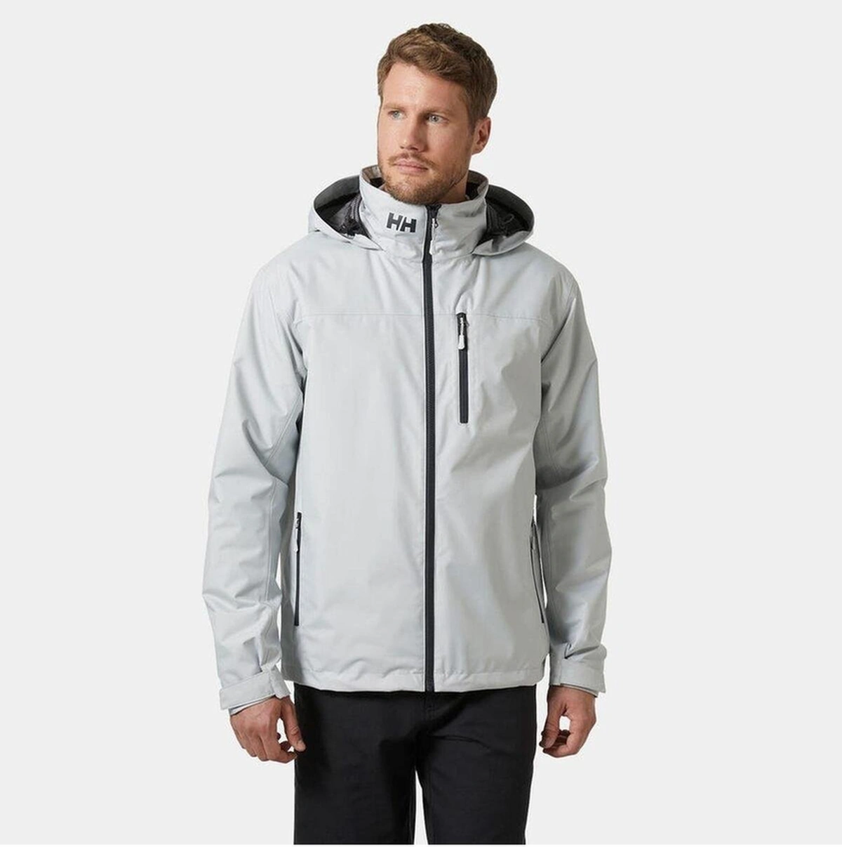 Helly Hansen Crew Hooded Mıdlayer Erkek Mont Hha.34442 Hha.853 Gri Yeşil-xl-9692 Grey Fog