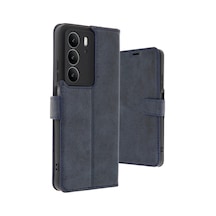 Realme C75 4g Uyumlu Trend S Plus Kapaklı Kılıf - Lacivert