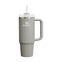 Stanley Quencher Pipetli Termos Bardak, Gri Ash , 0.89 Litre Çok Renkli