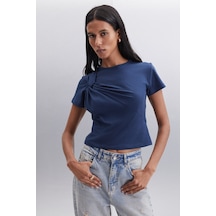 Grımelange YASMIN Kadın Slim Lacivert Bluz