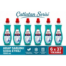 Çamaşır Deterjanı Arap Sabunu Etkili 6 Adet 1500 Ml