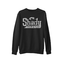 Eminem - Shady Records Siyah Erkek Kalın Sweatshirt