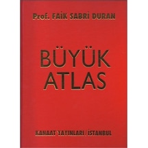 Büyük Atlas - Prof. Faik Sabri Duman - Faik Sabri Duran