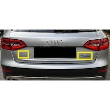 Audi Uyumlu A4 Ve Allroad Quattro 2.0 Tdı Bagaj Yazısı Seti 2'li Paket 3m 3d Abs