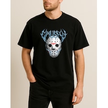 Hugo Boss Crusty Baskılı T-shirt Siyah