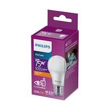 10 Watt Led Ampul, 2700k Sarı Işık, E27 Normal Duy, 75 Watt Eşleniği 4w 78mm & Yok