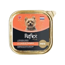 Plus Pate Kuzu Kabak Mini Küçük Irk Yetişkin Köpek Maması 85 Gr