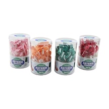 Pamir Asteria Pmr-023 Yaysız Plastik Renkli Mandal - 36'lı Kutulu