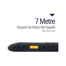 Kauçuk Hız Kesici Set Kapaklı. Yol Kasisi 7 M - Eko N11.199