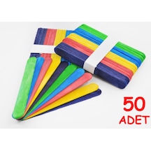 50 Adet Renkli Dil Çubuğu, Abeslang