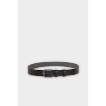 Defacto Erkek Dikdörtgen Toka Suni Deri Jean Kemeri H6864axnsbk27 Siyah-bk27