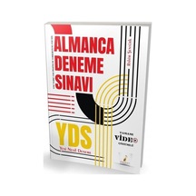 YDS-Yeni Nesin Deneme  -  Almanca Deneme Sınavı-Tamamı Video Çözümlü  -  Rahim Şentürk  -  Pelikan Yayınları