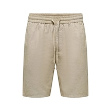 Onslınus 0007 Cot Lın Shorts Noos Erkek Şort 22024967 Bej