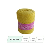 Elora Sarı Ribbon Örgü Ipi