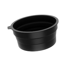 Suntek Katlanabilir Yüz Havzası Kullanışlı Yıkama Kabı Siyah