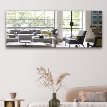 Decorita Düz Güneş Desen Kanallı 130x50CM Cam
