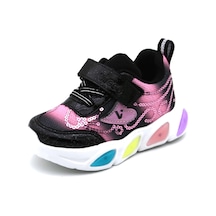 Vicco 346-b25y-162 Lemna Unisex Bebe Işıklı Spor Ayakkabı Siyah