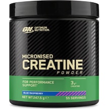 Kreatin Monohidrat Blue Raspberry Aromalı 247.5 G 55 Servis Kas Gücü Ve Desteği Tropikal Meyveli