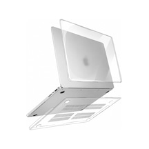 Macbook Neo Kılıfı 13 İnç A3404 Uyumlu Kristal Parlak Şeffaf Sert Kapak Hard Case, A18 Pro 2026 İnce Koruyucu Kılıf Şeffaf Belirtilmemiş