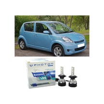 Daihatsu Sirion Led Xenon Uzun + Kısa Far Ampulü H4 Access Yeni Seri Beyaz