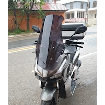 Motocam Küba Rubano 150 Ön Cam 2023-2026 Model 65cm Siyah Renkli 4mm Orta Boylu