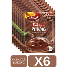 Bizim Mutfak Kakaolu Puding 6 x 143 G